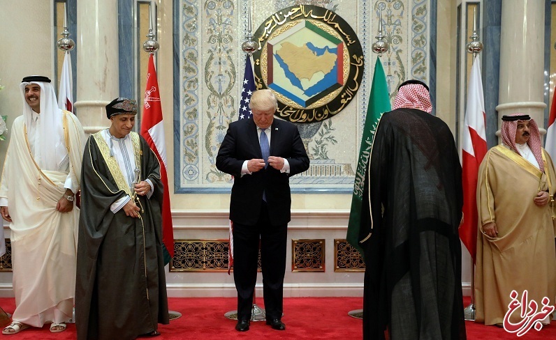 نامه تهدید آمیز ترامپ به سران عرب فاش شد