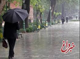 بارش باران در هشت استان/خیزش گرد و خاک در زابل/  آسمان تهران فردا (۱۴ اردیبهشت ماه) نیمه ابری