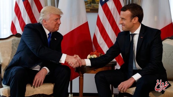 برجام و توافق پاریس محور مذاکرات ترامپ و ماکرون در کاخ سفید