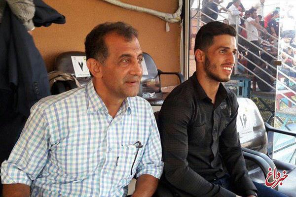 ستاره پرسپولیس تماشاگر ویژه جدال نساجی - راه آهن ستاره پرسپولیس تماشاگر ویژه جدال نساجی - راه آهن