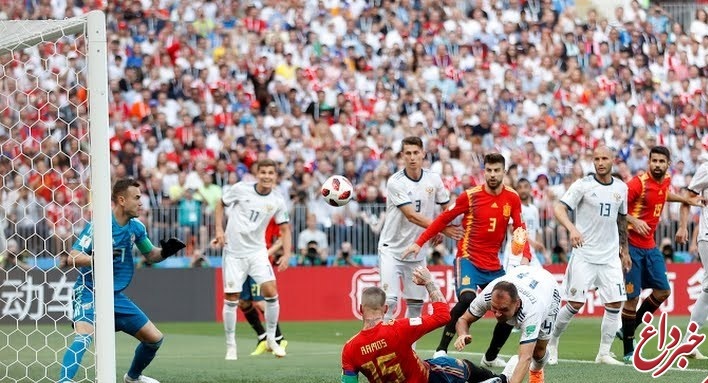جام‌جهانی/ اسپانیا یک (۳) - روسیه یک (۴) / ماتادورها هم پس از پرتغال و آرژانتین با جام وداع کردند