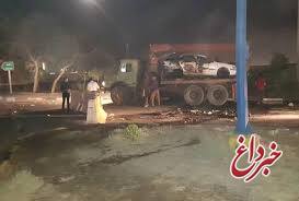 درگیری شهروندان آبادان با ماموران انتظامی/ معترضان تعدادی سطل زباله را آتش زده و نظم عمومی منطقه را بر هم زدند