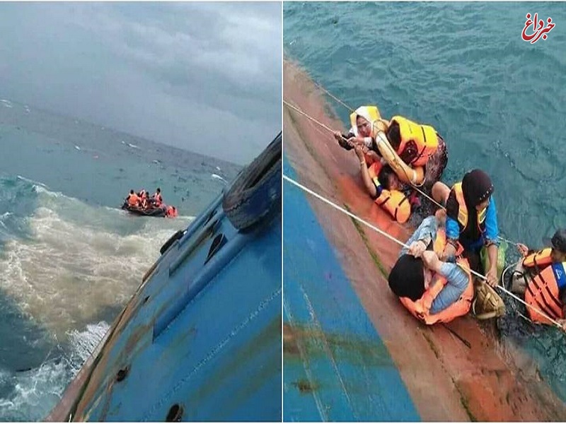 واژگونی کشتی در اندونزی / ۲۴ نفر کشته و ۴۱ نفر مفقود شدند