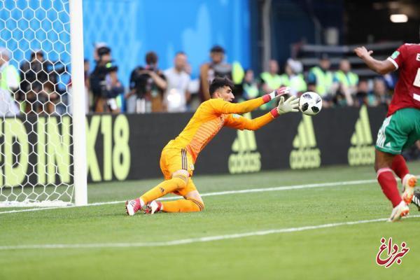دروازه بان تیم ملی ایران در راه تاریخ سازی در جام جهانی