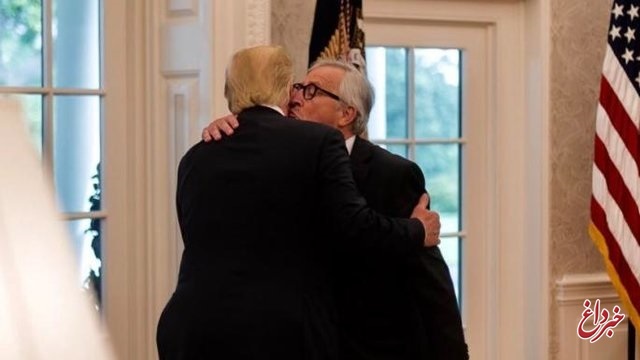تغییر موضع ترامپ: آمریکا و اتحادیه اروپا عاشق یکدیگرند!