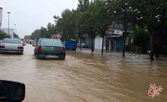 آخرین وضعیت سیلاب در شمال / ۲۲ شهرستان گرفتار سیل و آبگرفتگی / فوت ۴ نفر تا کنون/ جاده‌های مازندران لغزنده است