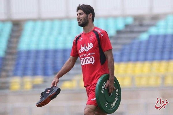 دلیل تمرین نکردن مدافع پرسپولیس مشخص شد