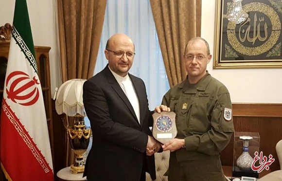 فرمانده نیروهای نظامی اتحادیه اروپا در بوسنی با سفیر ایران دیدار کرد
