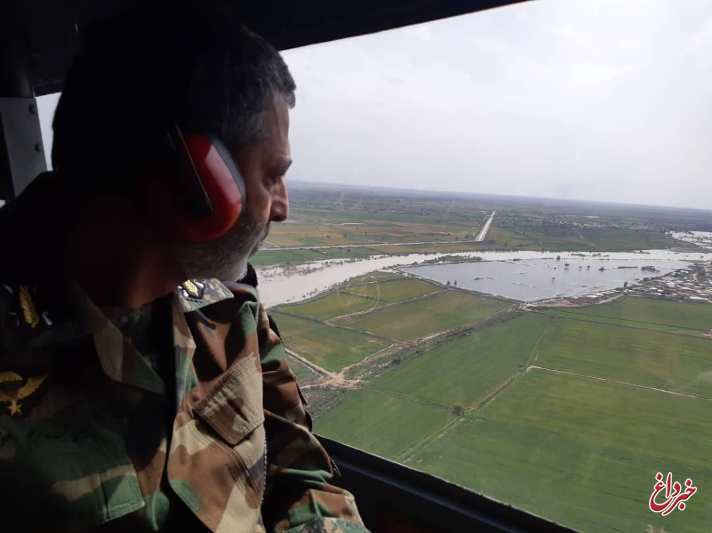 فرمانده ارتش: مدیریت و کنترل سد‌ها در خوزستان به خوبی انجام شده / اگر سستی می‌شد معلوم نبود با چه فاجعه‌ای رو به رو می‌شدیم