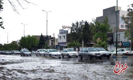 هشدار هواشناسی در مورد تگرگ و آبگرفتگی معابر در کشور