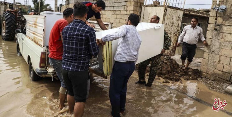 تخلیه ۲۷۰ روستا در خوزستان از ابتدای سیلاب