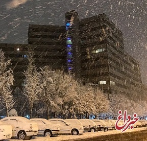 آغاز بارش برف در برخی مناطق تهران