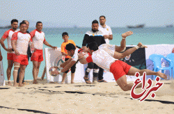 پایان مسابقات راگبی ساحلی جام سردار شهید قاسم سلیمانی در کیش