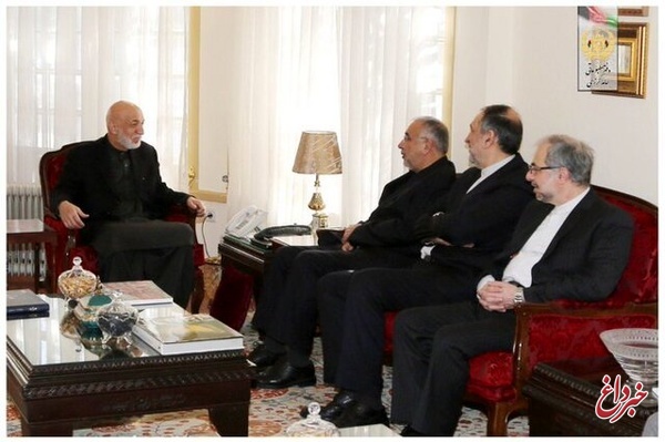 نماینده ویژه وزیر خارجه با حامد کرزی دیدار کرد
