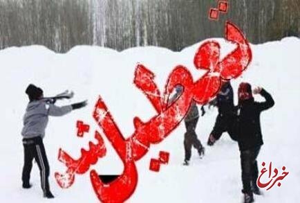 برف، مدارس آذربایجان شرقی را تعطیل کرد