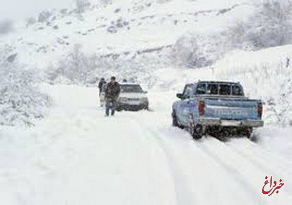 برف، عامل انسداد راه ۳۰۰ روستا در لرستان
