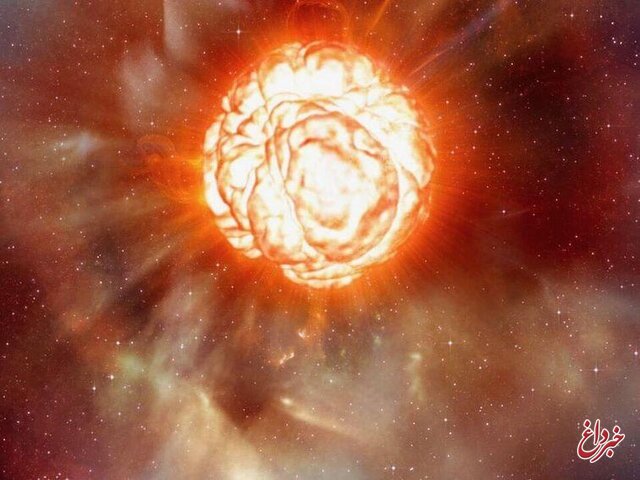 احتمال انفجار یک ستاره در حال مرگ بزرگ‌تر از خورشید