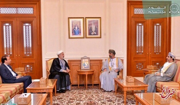 رایزنی سفیر ایران با رئیس مجلس عمان