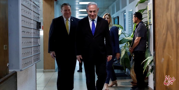 تماس تلفنی نتانیاهو با پمپئو درباره ایران / تلویزیون اسرائیل: نتانیاهو می‌خواهد تل آویو از تنش تهران و واشنگتن دور بماند