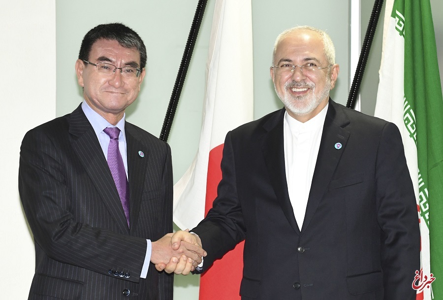 وزیر خارجه ژاپن: ایران با «خویشتنداری» به برجام پایبند بماند / ظریف: تاکنون از خود «خویشتنداری حداکثری» نشان داده ایم / اقدامات تنش‌زای آمریکا غیرقابل قبول است