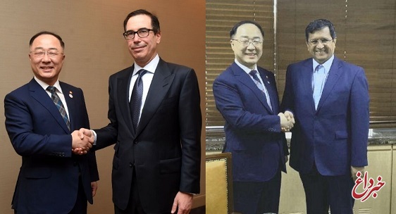 درخواست وزیر اقتصاد کره جنوبی از آمریکا یک هفته پس از دیدار با رئیس کل بانک مرکزی: تحریم شرکت های کره ای برای همکاری با ایران را رفع کنید / پاسخ آمریکا: این مسئله با مذاکرات نزدیک بدون مشکل رفع می‌شود