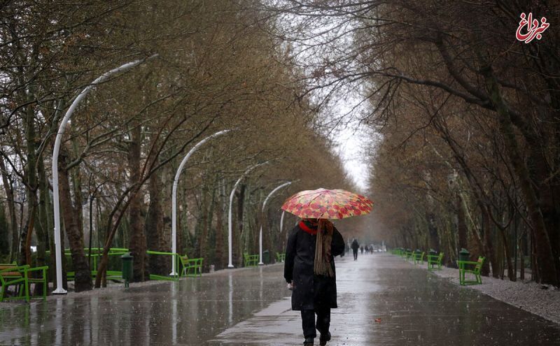 بارش‌های پراکنده در استان‌های مختلف ادامه دارد / آسمان تهران، صاف