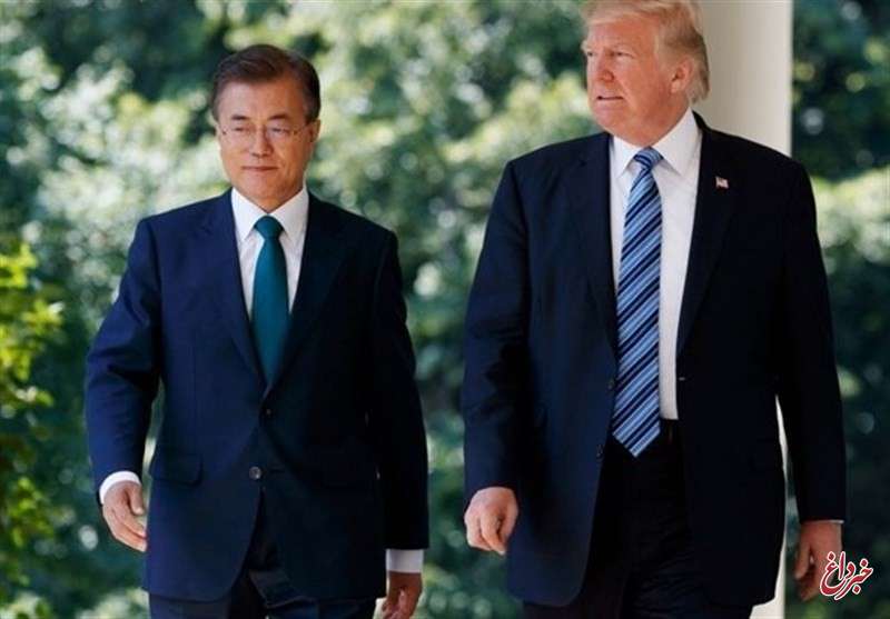 ترامپ: با کیم در مرز دو کره دیدار می کنم / رئیس جمهور کره جنوبی: ترامپ سازنده صلح شبه جزیره کره است