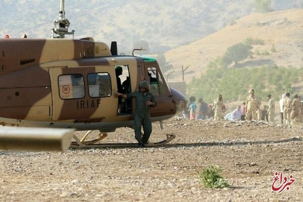اعزام ۳ فروند بالگرد ارتش برای مهار آتش در ارتفاعات کازرون