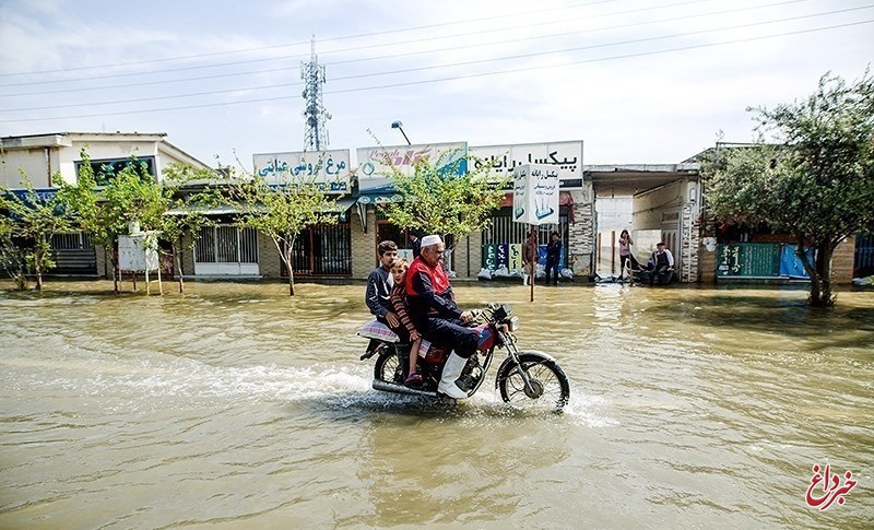 رگبار باران و سیلابی شدن مسیل‌ها و رودخانه‌ها در انتظار ۴ استان کشور
