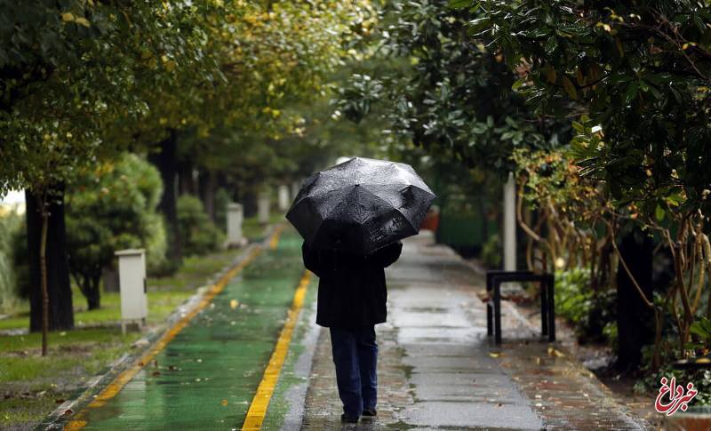 پیش بینی ۴ روز بارانی برای ۱۶ استان