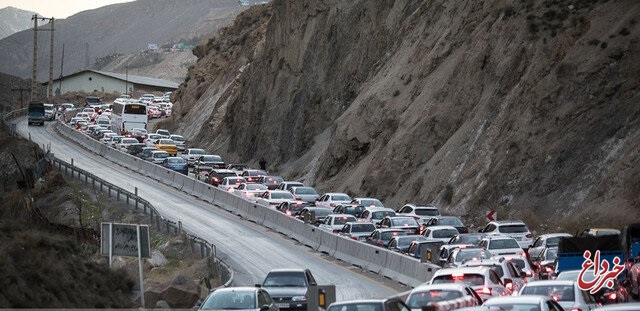 جاده چالوس روز جمعه یک طرفه می‌شود