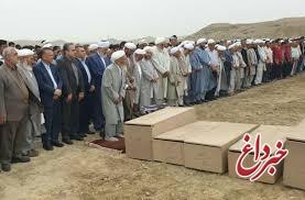 خاکسپاری ۱۵ فوتی تصادف اخیر در استان گلستان