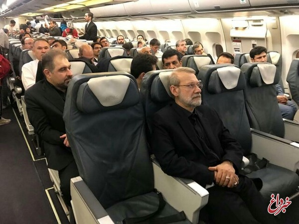 لاریجانی تهران را به مقصد بلگراد ترک کرد
