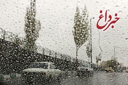 جاده های مازندران بارانی است