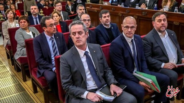 دادگاه اسپانیا حکم دستگیری سه رهبر کاتالونیا را مجددا فعال کرد
