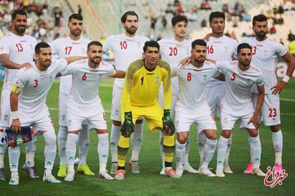 اعلام اسامی 23 بازیکن تیم ملی فوتبال برای بازی با عراق