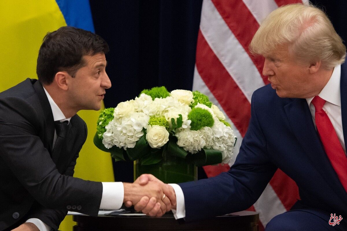 ترامپ: احتمالا متن مکالمه اولم با رئیس جمهوری اوکراین را منتشر کنم