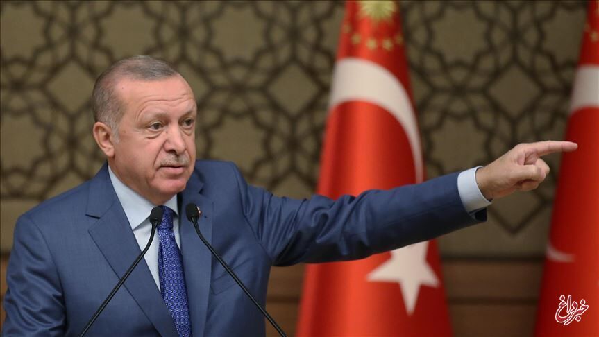 اردوغان: اگر از طرح ما برای ایجاد «منطقه امن» در شمال سوریه حمایت نشود، مرزهای خود را بر روی آوارگان به اروپا باز می‌کنیم