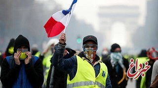 تجمع معترضان جلیقه زرد در پاریس