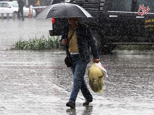 ورود سامانه بارشی به کشور در روز دوشنبه