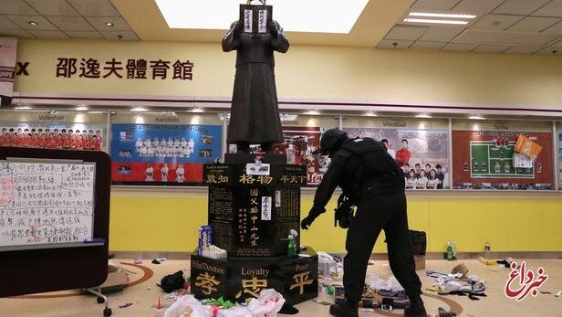 پلیس هنگ کنگ وارد دانشگاه تحت محاصره این دولتشهر شد