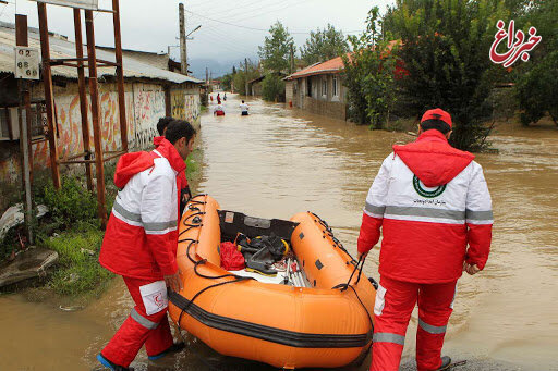 امدادرسانی به ۹۰۰۰ تن در ۱۹ استان سیل‌زده / نجات ۱۴ خودرو در مسیر سیلاب