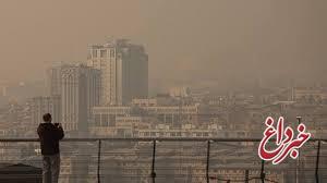هوای تهران در وضعیت «خطرناک» قرار گرفت