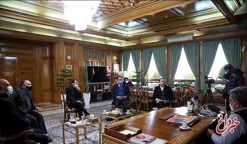 جلسه مشترک مدیران سرخابی با شهردار تهران