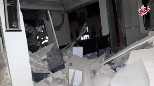 مصدومیت ۹ نفر بر اثر انفجار شدید در ساختمان مسکونی / مالک ساختمان به خانه همسایه پرتاب شد