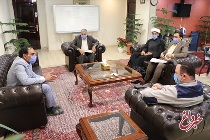 نشست اعضای شورای شهر بافق با مدیرعامل صندوق بازنشستگی فولاد