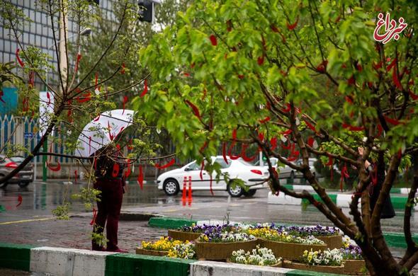 هواشناسی: هوای تهران بارانی و سرد می‌شود