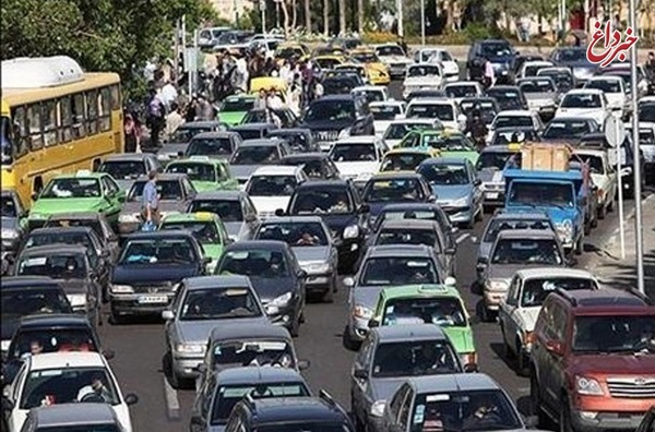 ترافیک سنگین در ۱۳ بزرگراه پایتخت