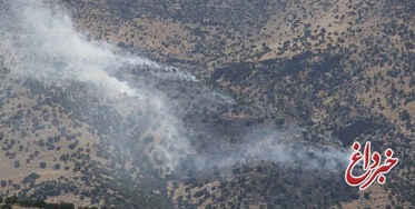 آتش‌سوزی در جنگل‌های اطراف خرم‌آباد