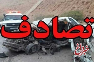 واژگونی مرگبار خودرو در زنجان/ دو نفر کشته شدند